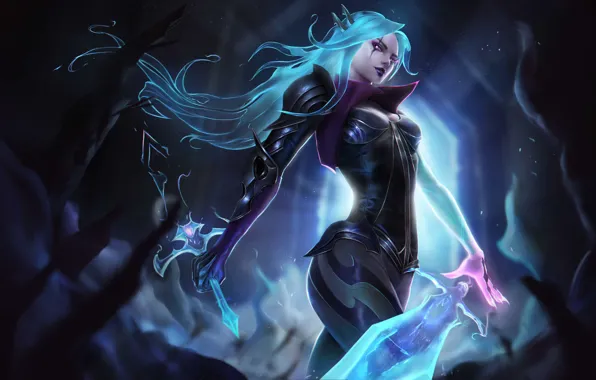 Game, League of Legends, LOL, лига легенд, Катарина, служительница смерти