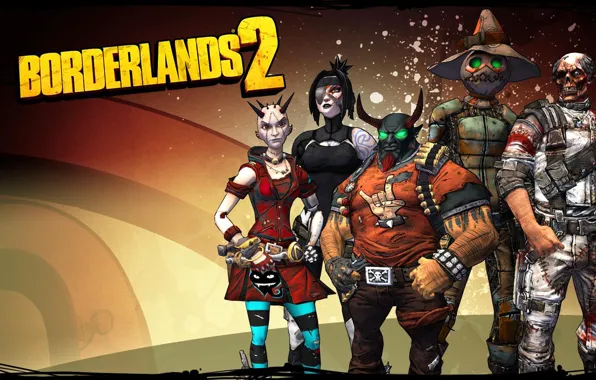Maya, Borderlands 2, Zer0, Axton, characters, Skins
