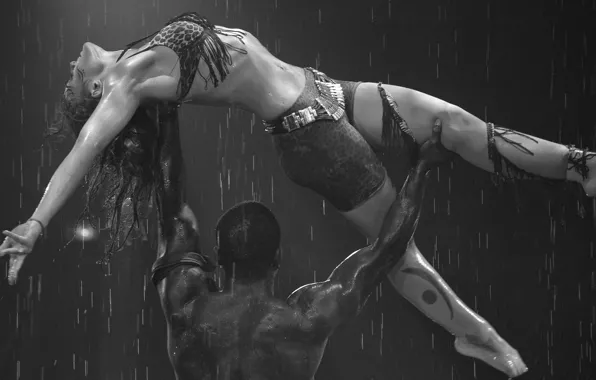 Картинка wet, woman, man, dancing