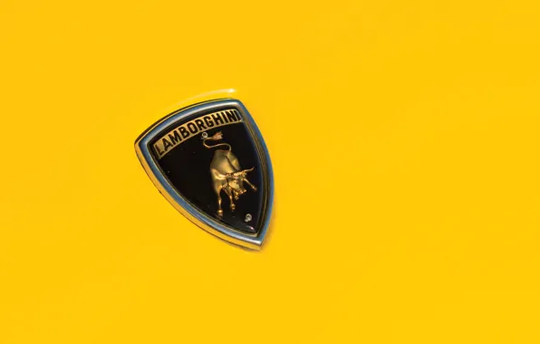 Картинка Lamborghini, 1971, logo, Miura, badge, Lamborghini Miura P400 SV