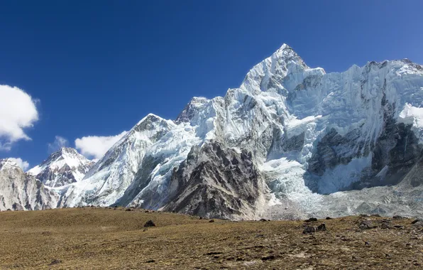 Картинка горы, вершины, Эверест, Непал, Нупцзе