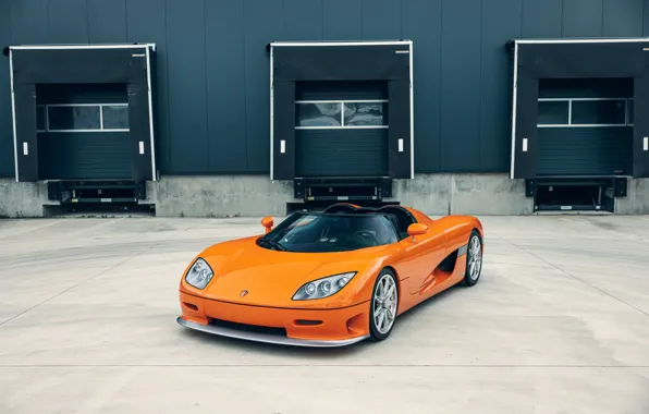 Car, Koenigsegg, суперкар, orange, без крыши, CCR, Koenigsegg CCR