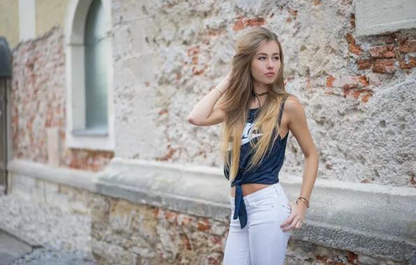 Лицо, стиль, фон, волосы, Magdalena