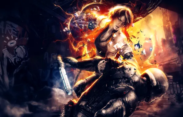 Remember Me, background, Capcom, video game, Neo-Paris, Nilin Cartier-Wells
