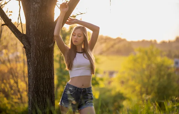 Девушка, свет, Angelika