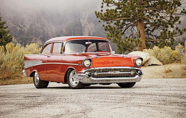 Chevrolet, air, 1957, bel