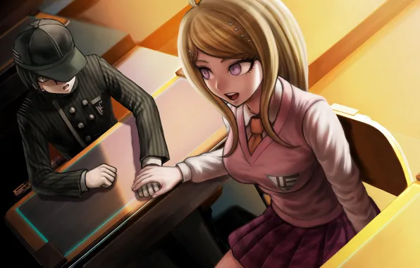 Класс, двое, Danganronpa, Школа отчаяния