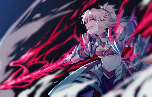 Девушка, улыбка, аниме, арт, Fate / Grand Order