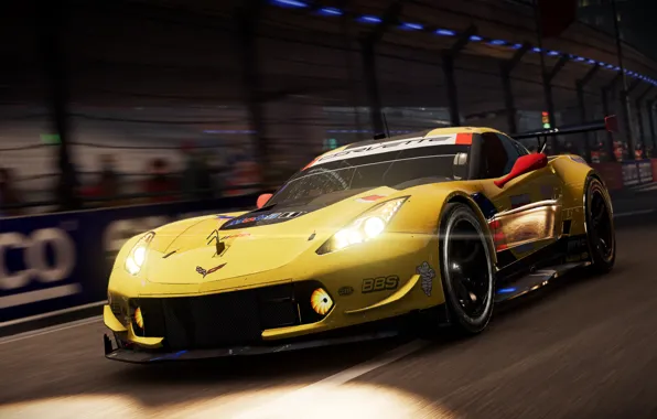 Corvette, Chevrolet, GRID, Codemasters, 2019