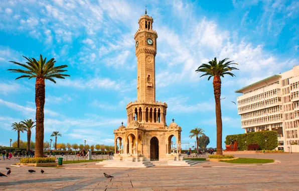 Turkey, İzmir, İzmir Saat Kulesi