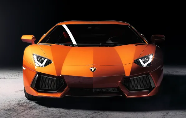 Авто, Машина, Оранжевый, Car, Lamborghini Aventador, Sportcar, Transport & Vehicles, by Chris Davis