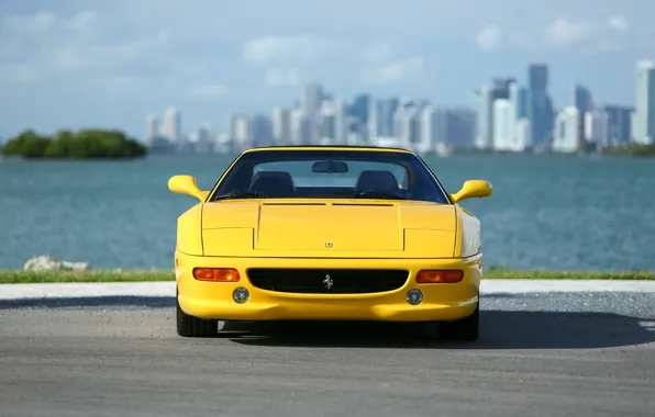 Картинка Ferrari, front, F355, Ferrari 355 F1 GTS