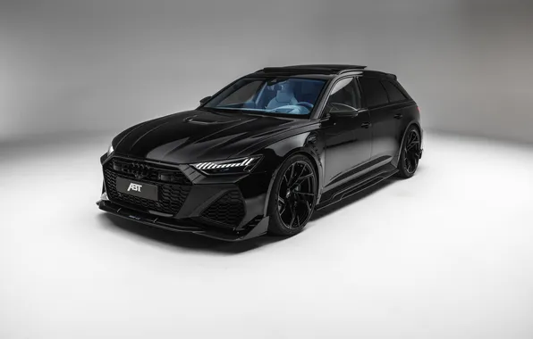 Audi, Cars, ABT, Audi RS6, 2025, Legacy edition, Black cars