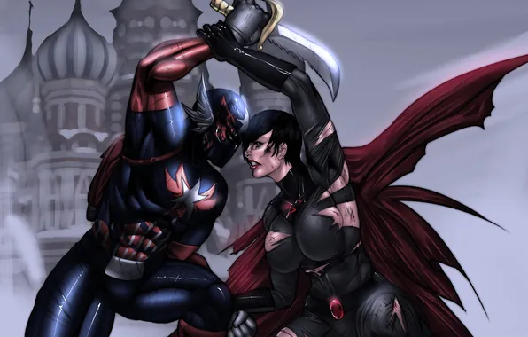 Fight, Soviet-Superwoman, Cold War