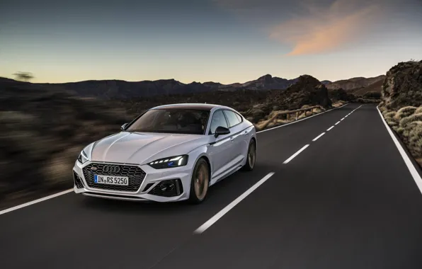 Дорога, Audi, скорость, RS5, Sportback, RS 5, 2020