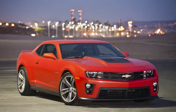 Картинка Chevrolet, Camaro, Orange, ZL1