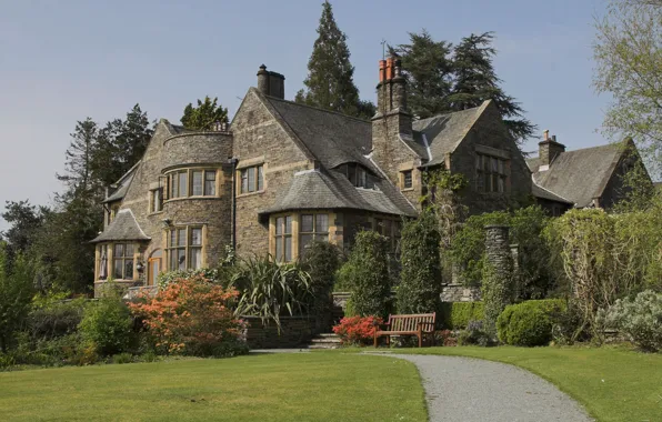 Дом, Великобритания, особняк, Cragwood, Lake District Country