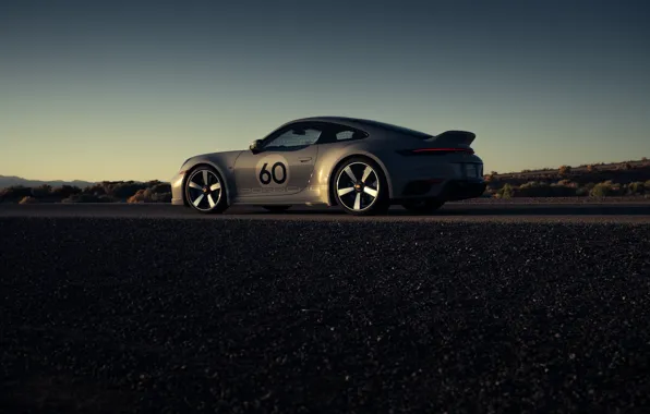 Картинка car, 911, Porsche, sky, Porsche 911 Sport Classic