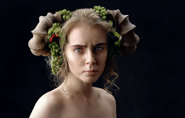 Девушка, эмоция, Lena Korovashkina, Indignation
