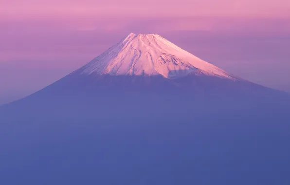 Картинка пейзаж, гора, Япония