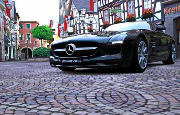 Картинка AMG, GT5, Mercedes-Benz SLS