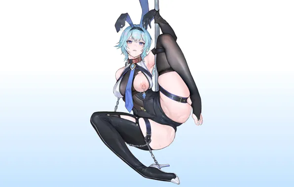 Girl, hot, sexy, boobs, breast, anime, babe, bunny