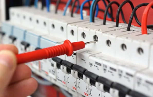 Engineering, electrical safety, voltage meter