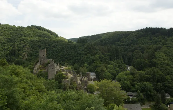 Картинка Панорама, Замок, Castle, Panorama