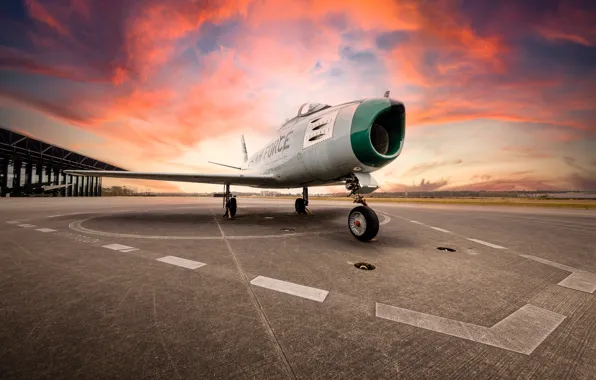 Авиация, самолёт, F-86 Sabre