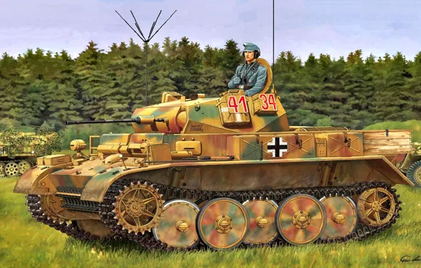 Легкий танк, разведывательный, панцерваффе, Luchs, Pz.II, Pz.Kpfw. II Ausf L