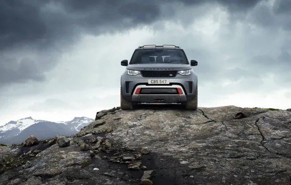 Land Rover, Discovery, 4x4, 2017, на вершине, V8, SVX, 525 л.с.