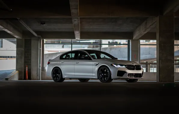 White, F90, M5 Competition
