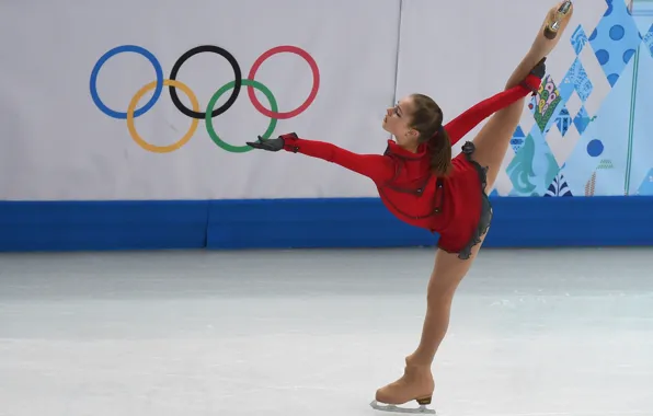 Картинка фигурное катание, олимпийские игры, Юлия Липницкая, фигуристка