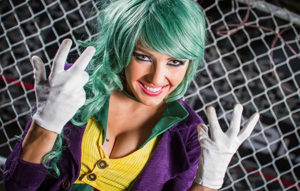 Картинка Jessica Nigri, cosplay costume, joker girl