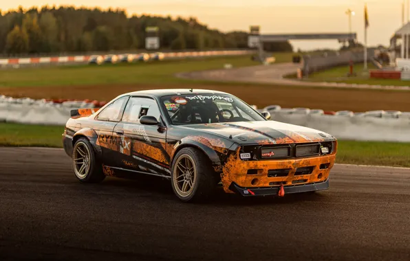 Дрифт, Nissan, ниссан, silvia, Datsun, drift car, S14, Rocket Bunny