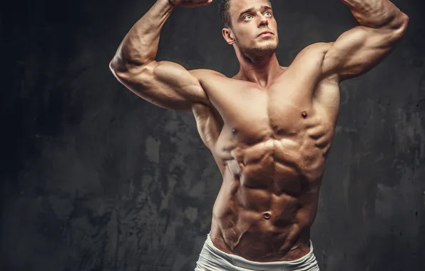 Muscle, pose, fitness, bodybuilder, toning