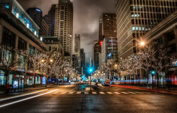 Картинка город, США, Michigan