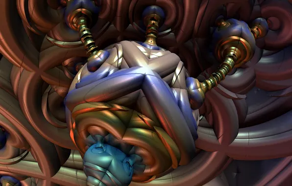 Абстракция, цвет, форма