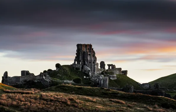 England, Corfe Castle, Purbeck District