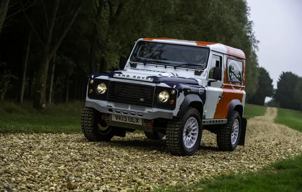Картинка внедорожник, Land Rover, Defender, 2013, 2014, Challenge, Bowler