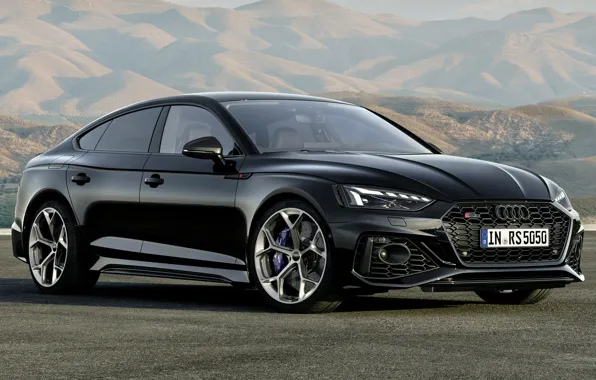 Картинка горы, туман, Sportback, Competition, Audi RS 5