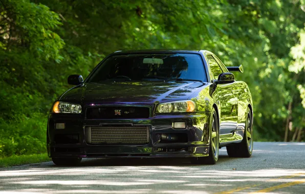 Картинка GT-R, R34, NISMO, Front view