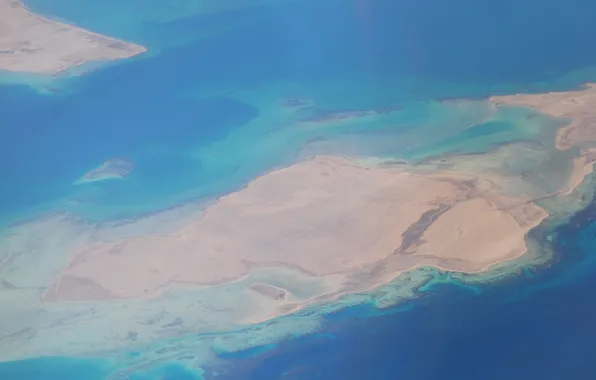 Море, Красное море, под крылом