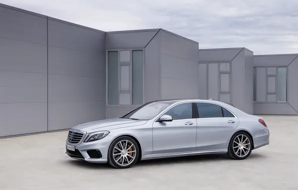 Серый, Mercedes-Benz, AMG, S 63