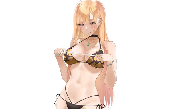 Kawaii, girl, sexy, boobs, anime, pretty, blonde, breasts