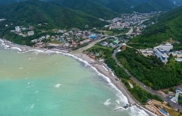 Природа, Море, Nature, Sea, Курорт, Resort, Краснодарский край, Krasnodar territory