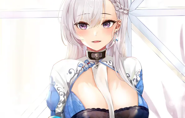 Girl, sexy, long hair, boobs, anime, beautiful, pretty, erotic
