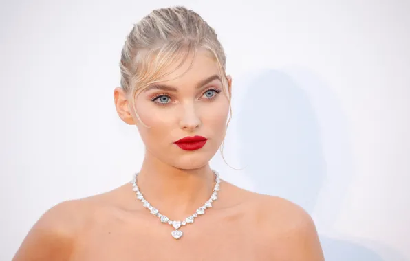 Взгляд, поза, модель, макияж, блондинка, model, hair, Victoria's Secret Angels