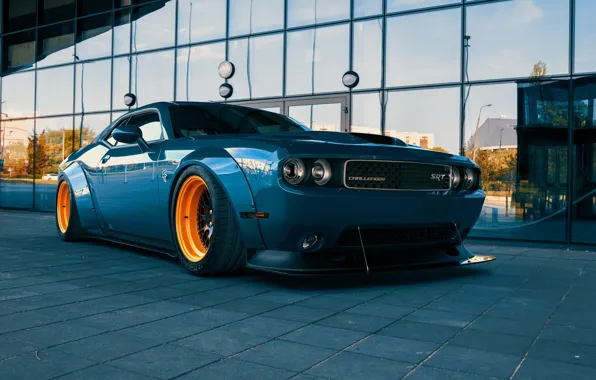 Авто, Машина, Dodge, Challenger, Car, SRT, Transport & Vehicles, Dodge Challenger Liberty Walk