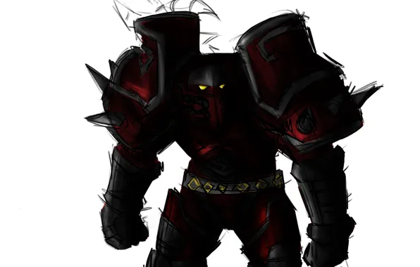 Оружие, воин, арт, броня, орк, wow, world of warcraft, ork
